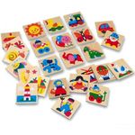 Etichete de identificare, 25 bucati, Multicolor fotografia produsului