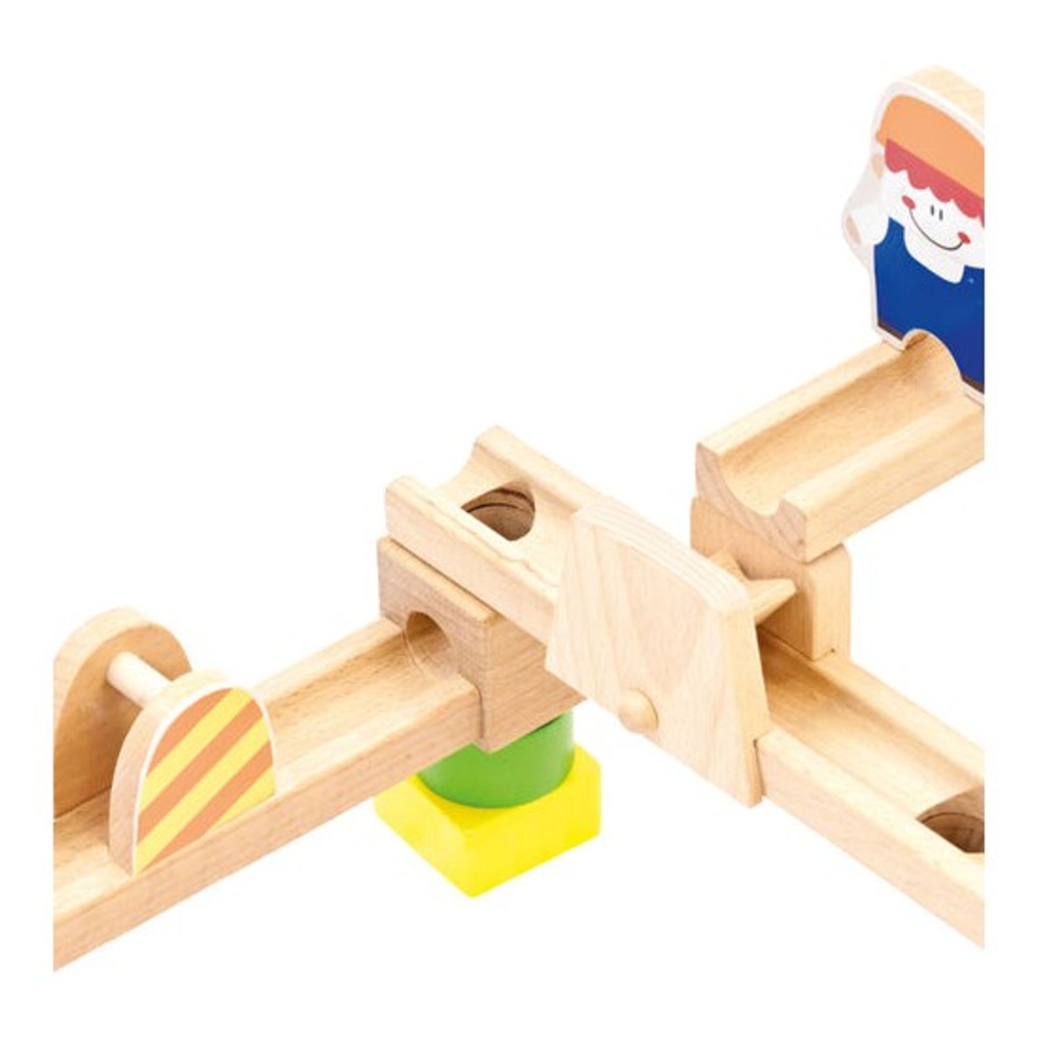 Joc Bino Marble Run din Lemn 40 Piese fotografia produsului View 2 L