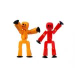 Set de joaca Studiou cu 2 figurine robot cu ventuze Stikbot fotografia produsului View 3 S