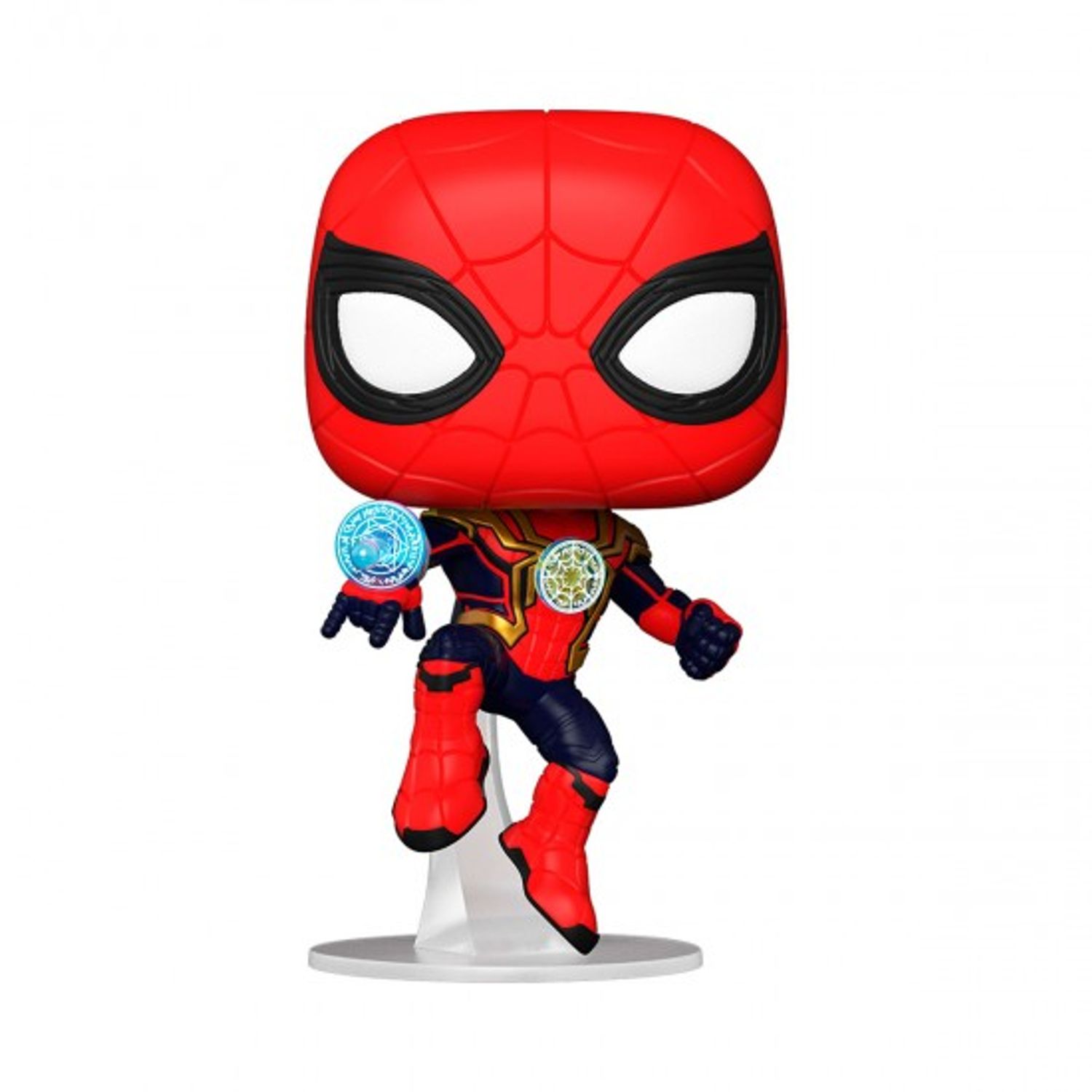 Figurina Funko Pop! Spider Man integrated suit, 9,7 cm fotografia produsului