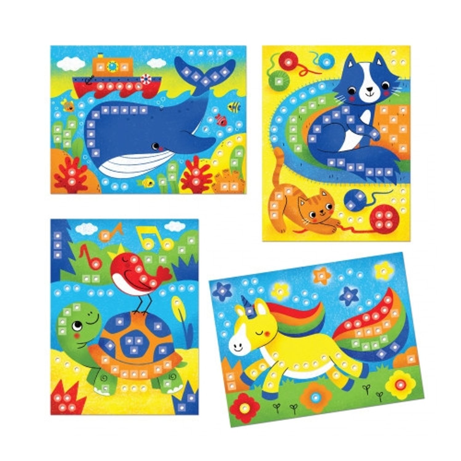 Joc Quercetti FantaColor Cards Animale fotografia produsului View 3 L