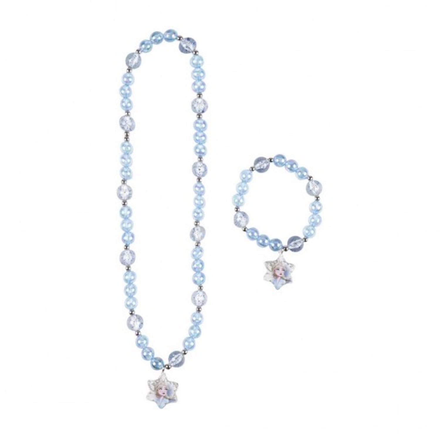 Set Bratara Si Lantisor Frozen Elsa, Multicolor fotografia produsului