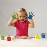Vopsea Ses Creative pentru pictura cu degete 4 culori My First fotografia produsului View 4 S