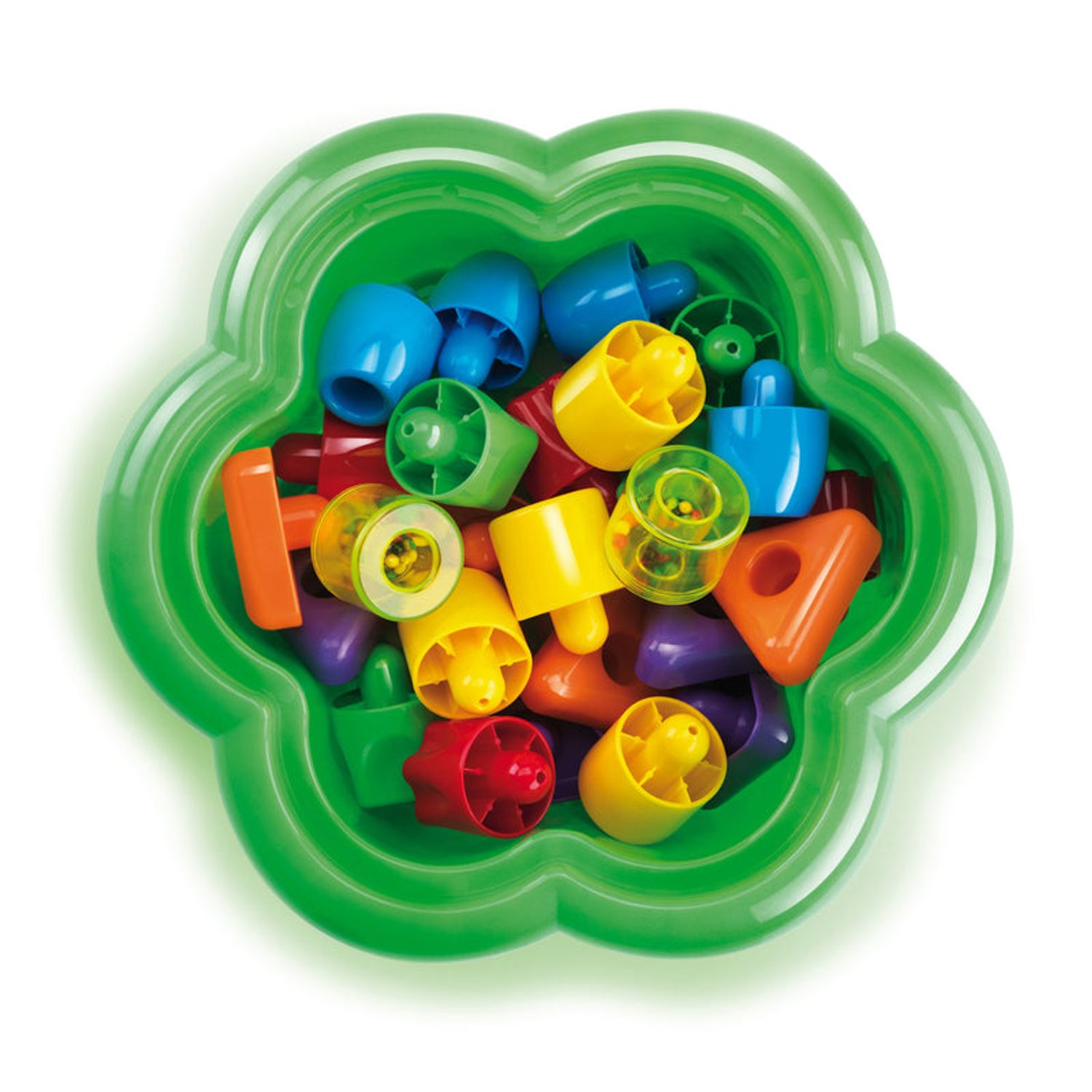 Jucarie de sortat Daisy Box, Quercetti, Plastic, 1-4 ani, Multicolor fotografia produsului View 4 L