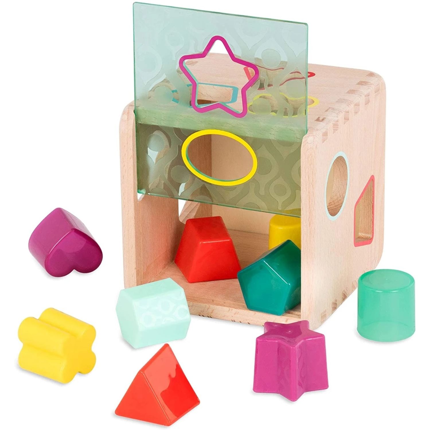 Jucarie sorter Battat din lemn Cub magic fotografia produsului View 4 L