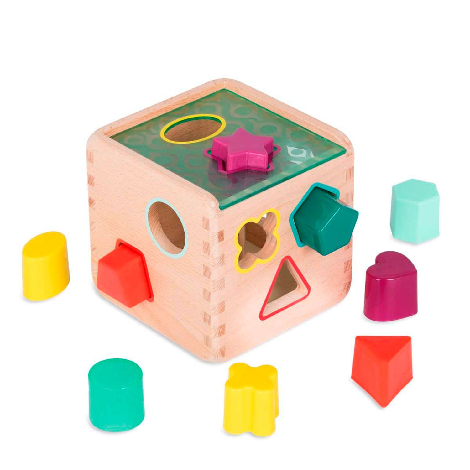 Jucarie sorter Battat din lemn Cub magic fotografia produsului View 2 L
