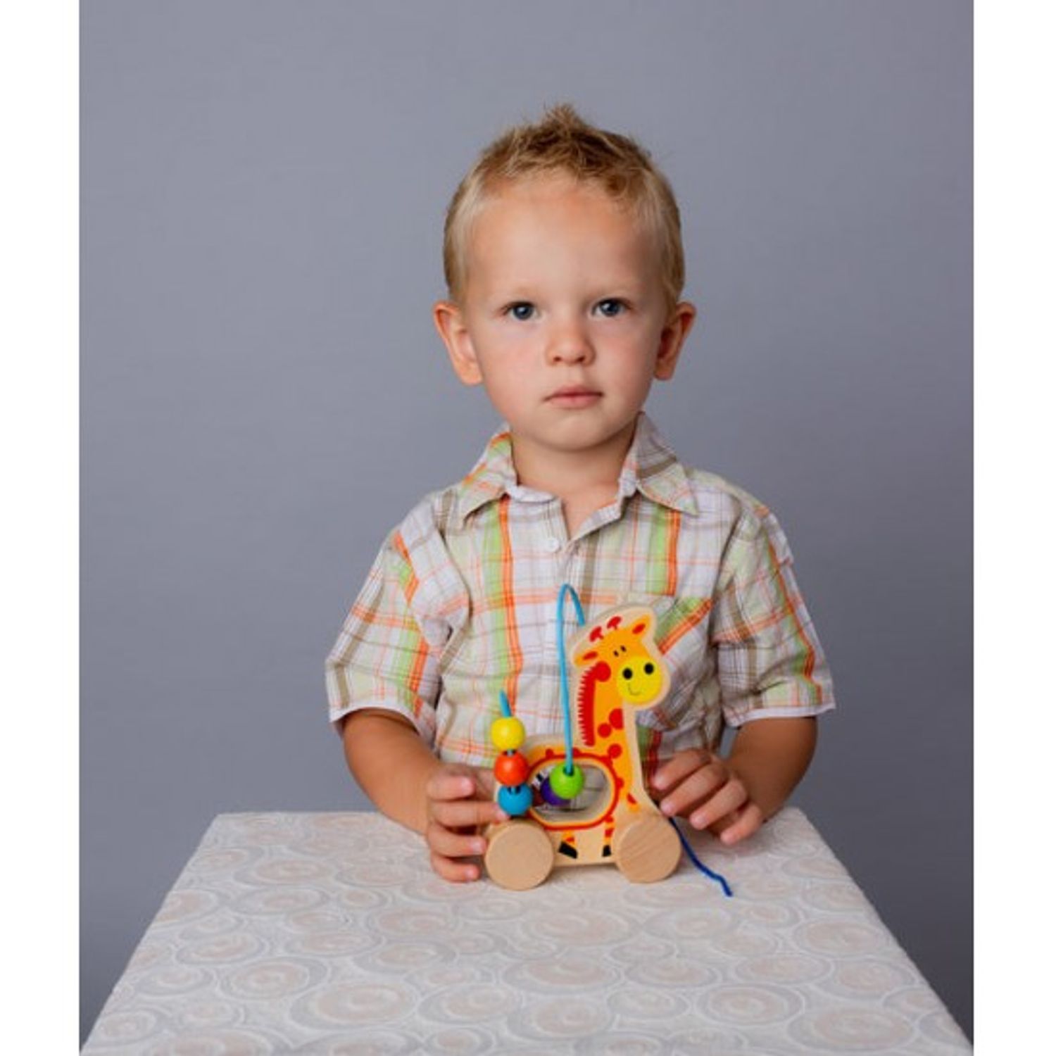 Jucarie Bino de Dexteritate cu Snur Girafa fotografia produsului View 2 L