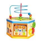 Cub din lemn cu activitati 7 in 1 fotografia produsului View 3 S