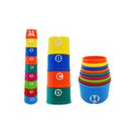 Set Piramida Turn din cupe colorate fotografia produsului View 3 S
