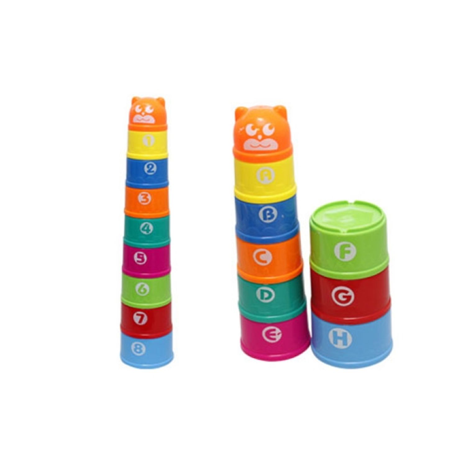Set Piramida Turn din cupe colorate fotografia produsului View 4 L