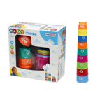 Set Piramida Turn din cupe colorate fotografia produsului View 5 S