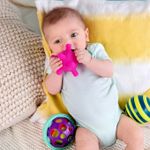 Set pentru bebelusi, jucarii colorate, 4 bucati fotografia produsului View 5 S
