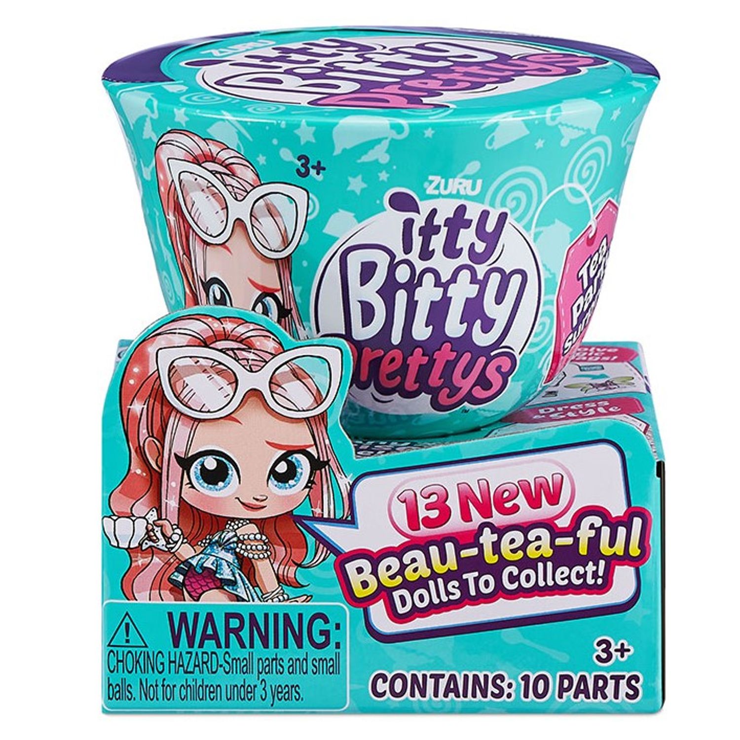 Set de joaca  surpriza cu papusa Itty Bitty Prettys Small Zuru seria 2 fotografia produsului