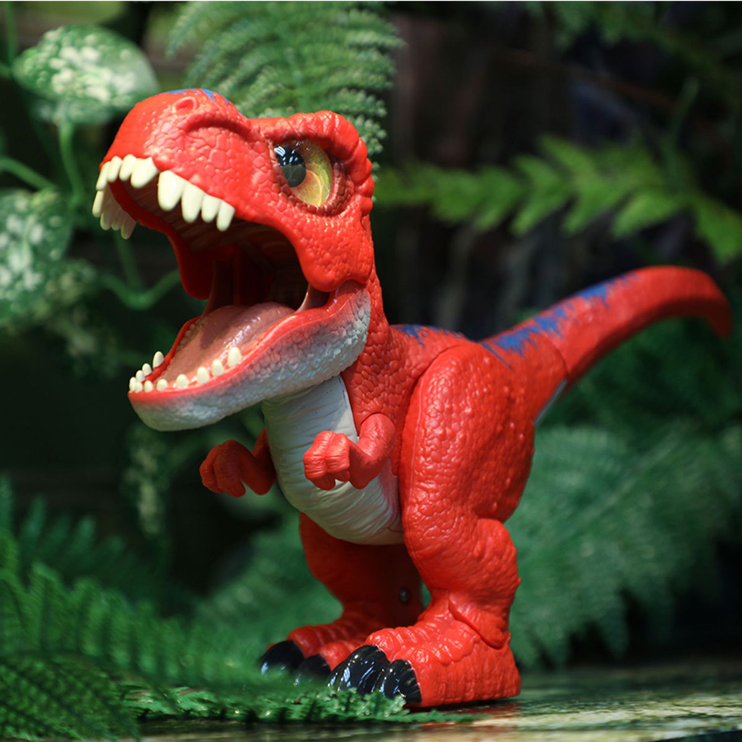 Jucarie Tiranozaur interactiv Dinos Unleashed seria Walking &Talking fotografia produsului View 2 L