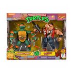 Figurine Testoasele Ninja Michelangelo vs Bebop 15 cm, 2 bucati fotografia produsului View 5 S