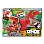 Jucarie Tiranozaur interactiv Dinos Unleashed seria Walking &Talking fotografia produsului View 3 S