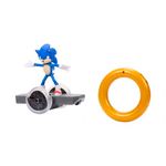 Figurina Sonic The Hedgehog 2, cu hoverboard si telecomanda fotografia produsului View 3 S