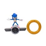 Figurina Sonic The Hedgehog 2, cu hoverboard si telecomanda fotografia produsului View 2 S