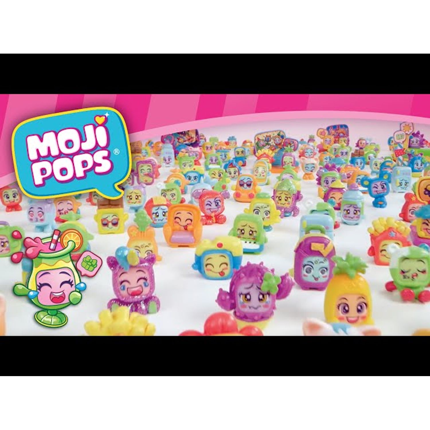 Set de joaca cu 8 figurine Moji Pops S1 fotografia produsului View 3 L