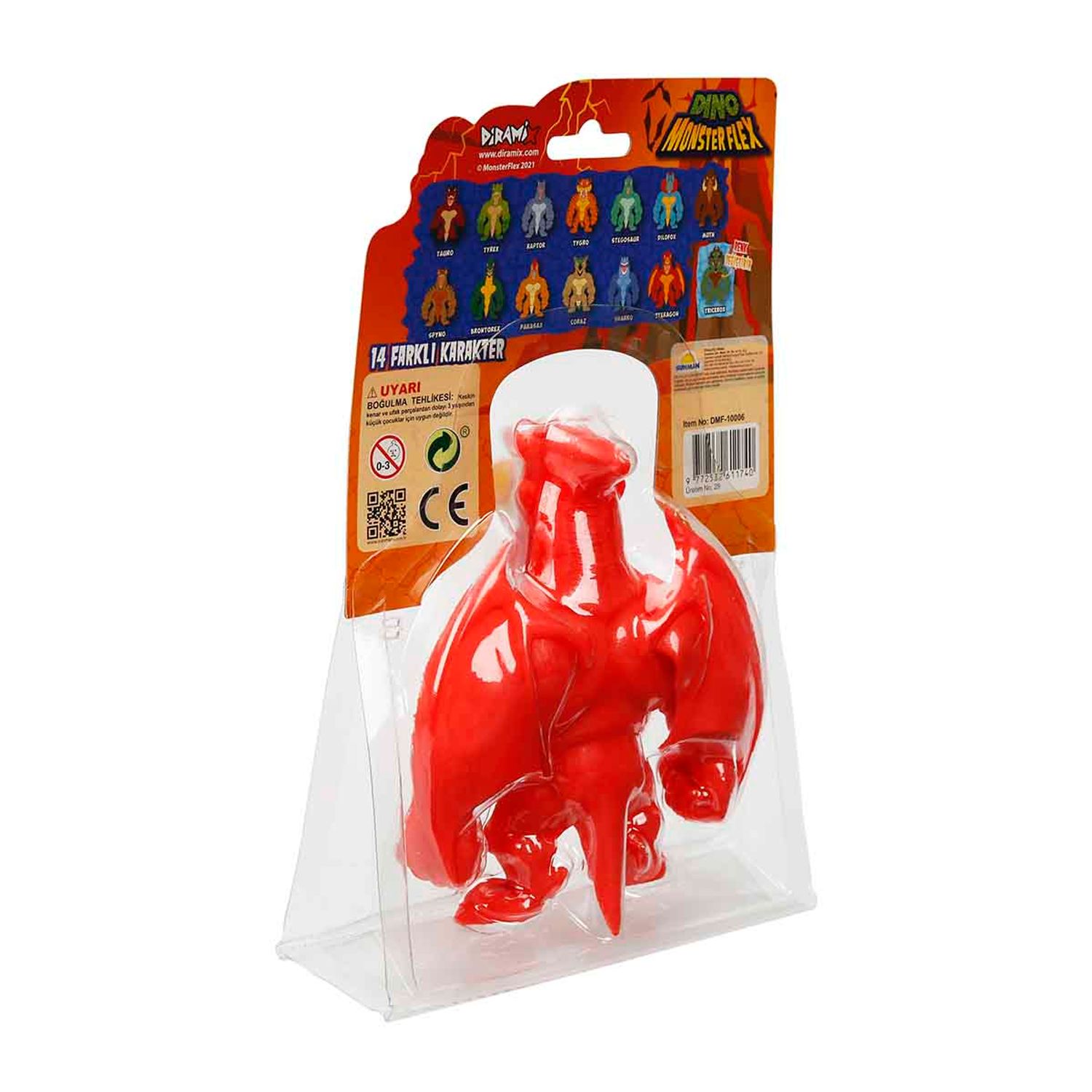 Figurina elastica DINO MonsterFlex, Pteragon, 15 cm fotografia produsului View 5 L