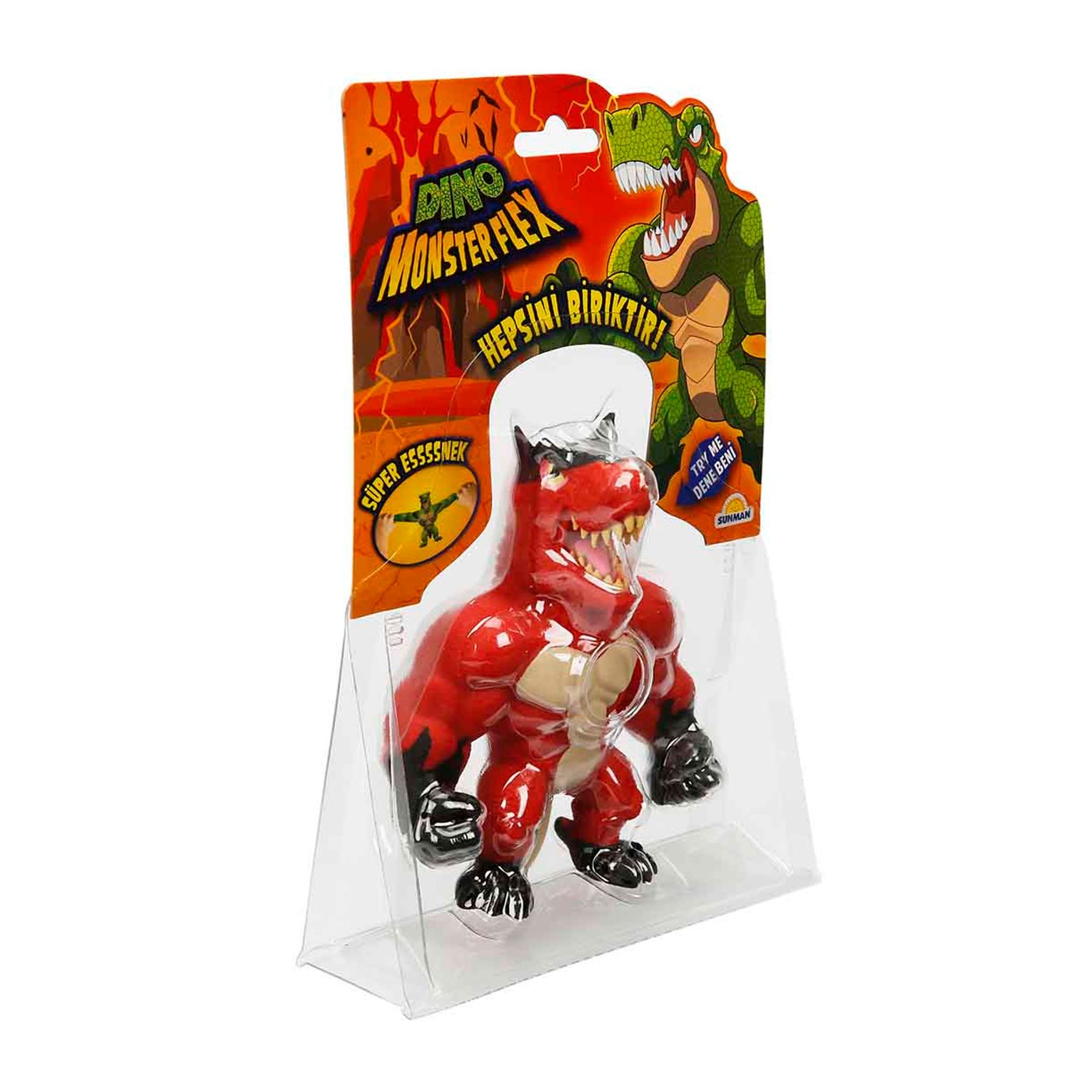 Figurina elastica DINO MonsterFlex, Tauro, 15 cm fotografia produsului View 3 L