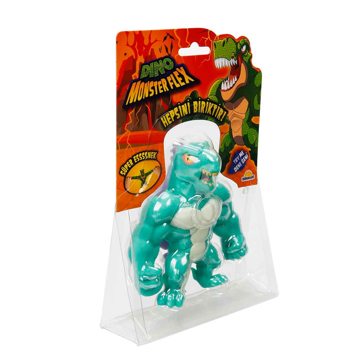 Figurina elastica DINO MonsterFlex, Stegosaur, 15 cm fotografia produsului View 4 L