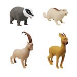 Figurina surpriza,  animale stretch,  Stapanii muntilor diverse modele, 25 x 15 cm fotografia produsului View 3 S