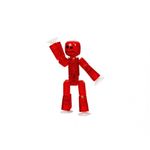 Figurina cu ventuze Stikbot robot rosu fotografia produsului View 3 S