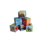 Set 6 cuburi educative Unikatoy 230598, Multicolor 6-9 luni fotografia produsului View 2 S