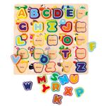 Puzzle din lemn Alfabet Animale fotografia produsului View 2 S