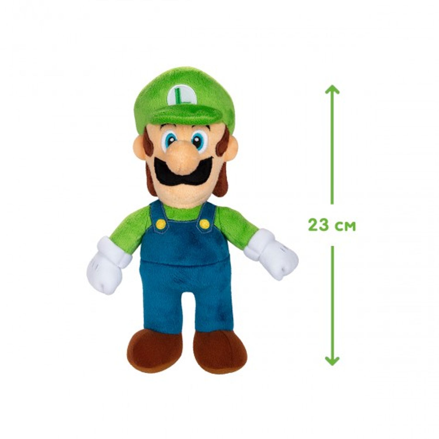 Jucarie de plus Luigi 23cm Super Mario fotografia produsului View 2 L