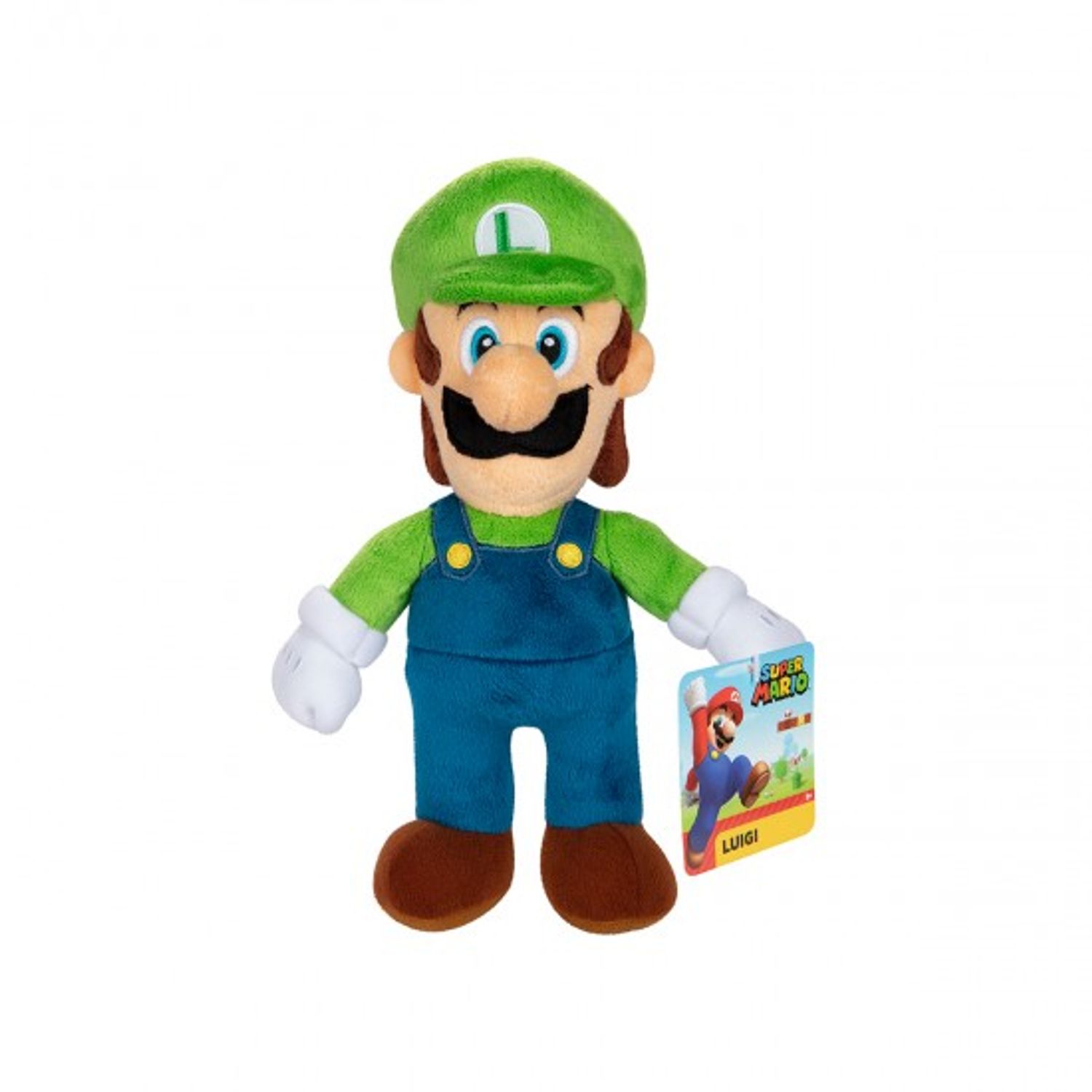 Jucarie de plus Luigi 23cm Super Mario fotografia produsului