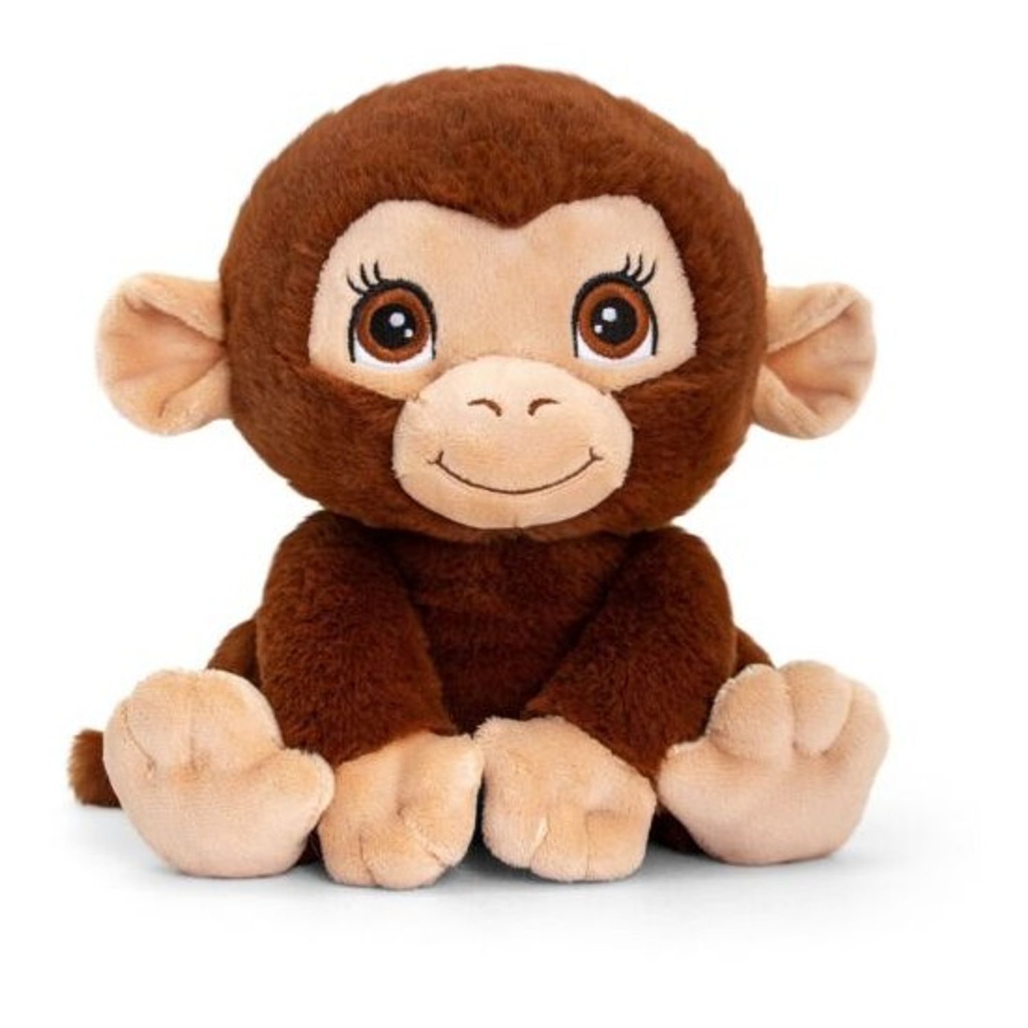 Jucarie de plus maimuta Monkey 16cm  Adoptable World Keel Toys fotografia produsului