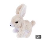 Iepuras interactiv bej 15.5 cm fotografia produsului