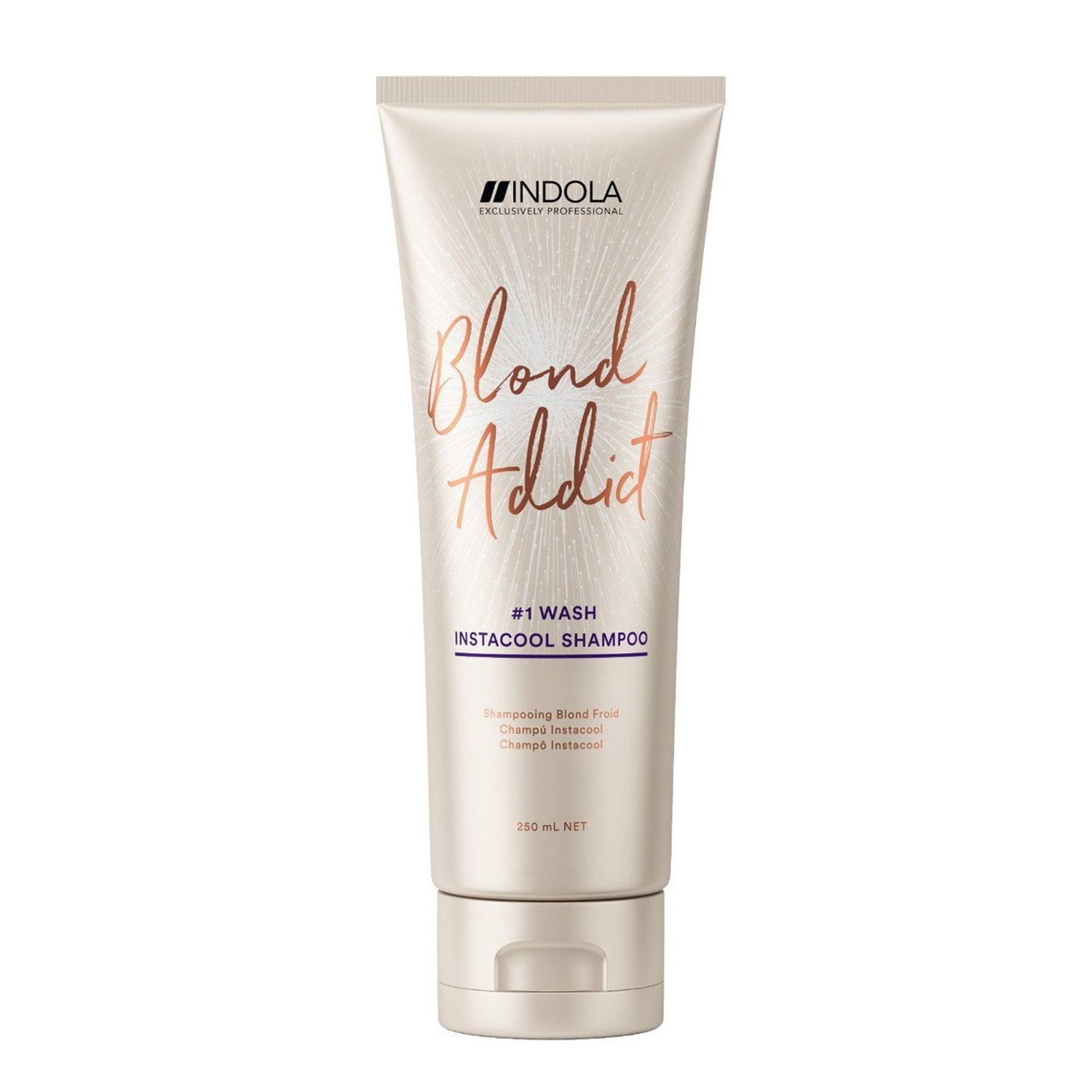 Indola Blond Addict, Sampon pentru par blond, 250 ml fotografia produsului