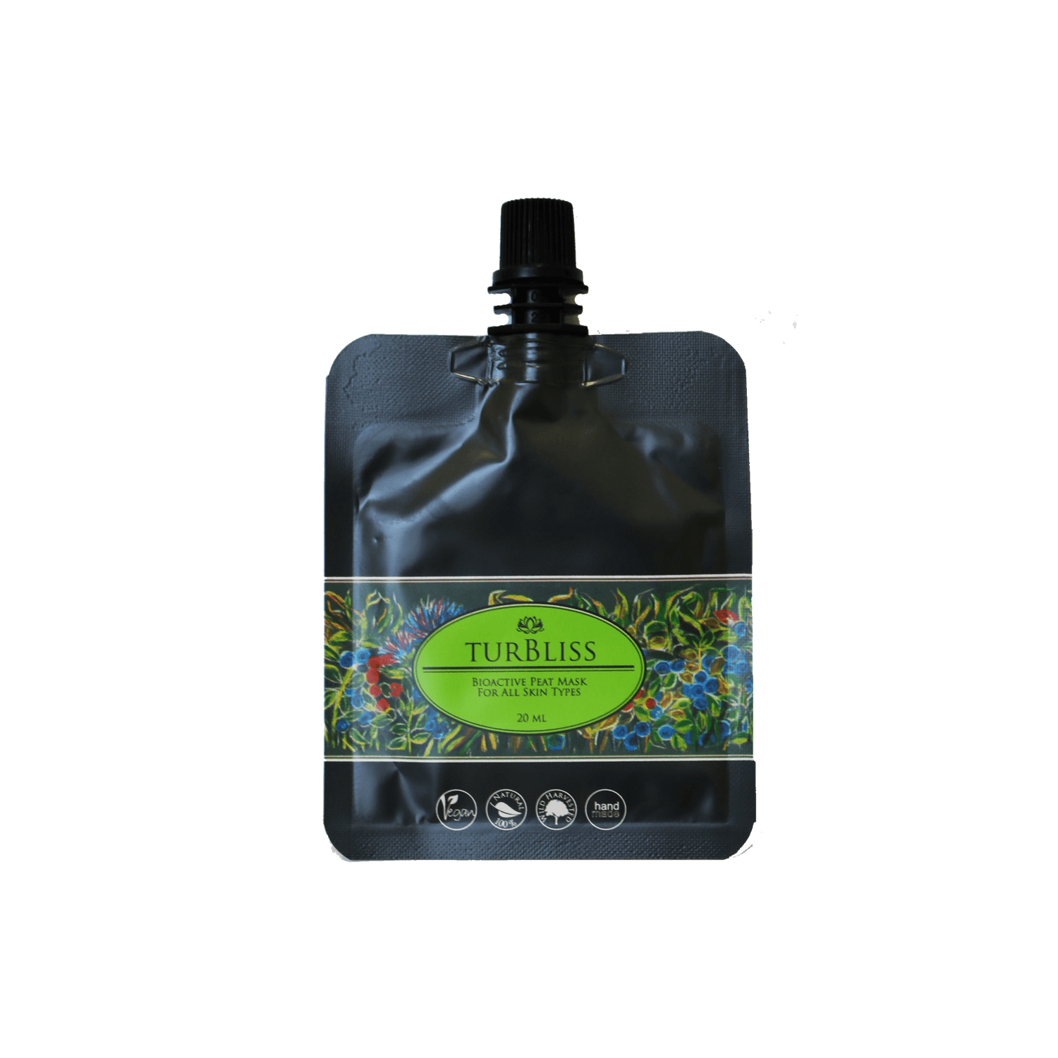 Turbliss Bioactive Peat Mask, Pentru toate tipurile de piele, 20 ml fotografia produsului