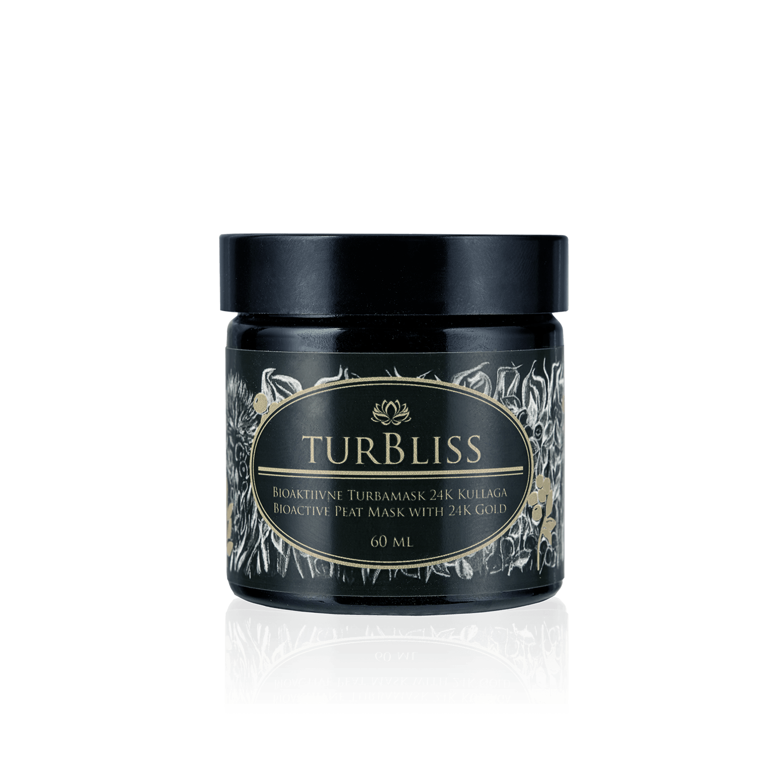 Turbliss Bioactive Peat Mask with 24K Gold, Masca de fata, 60 ml fotografia produsului