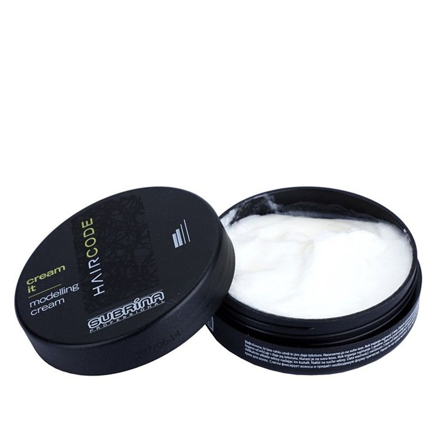 Crema modelatoare pentru par Subrina Professional HairCode Cream It, 100 ml fotografia produsului