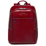 Rucsac de piele compact Piquadro, Compartiment captusit pentru iPad fotografia produsului