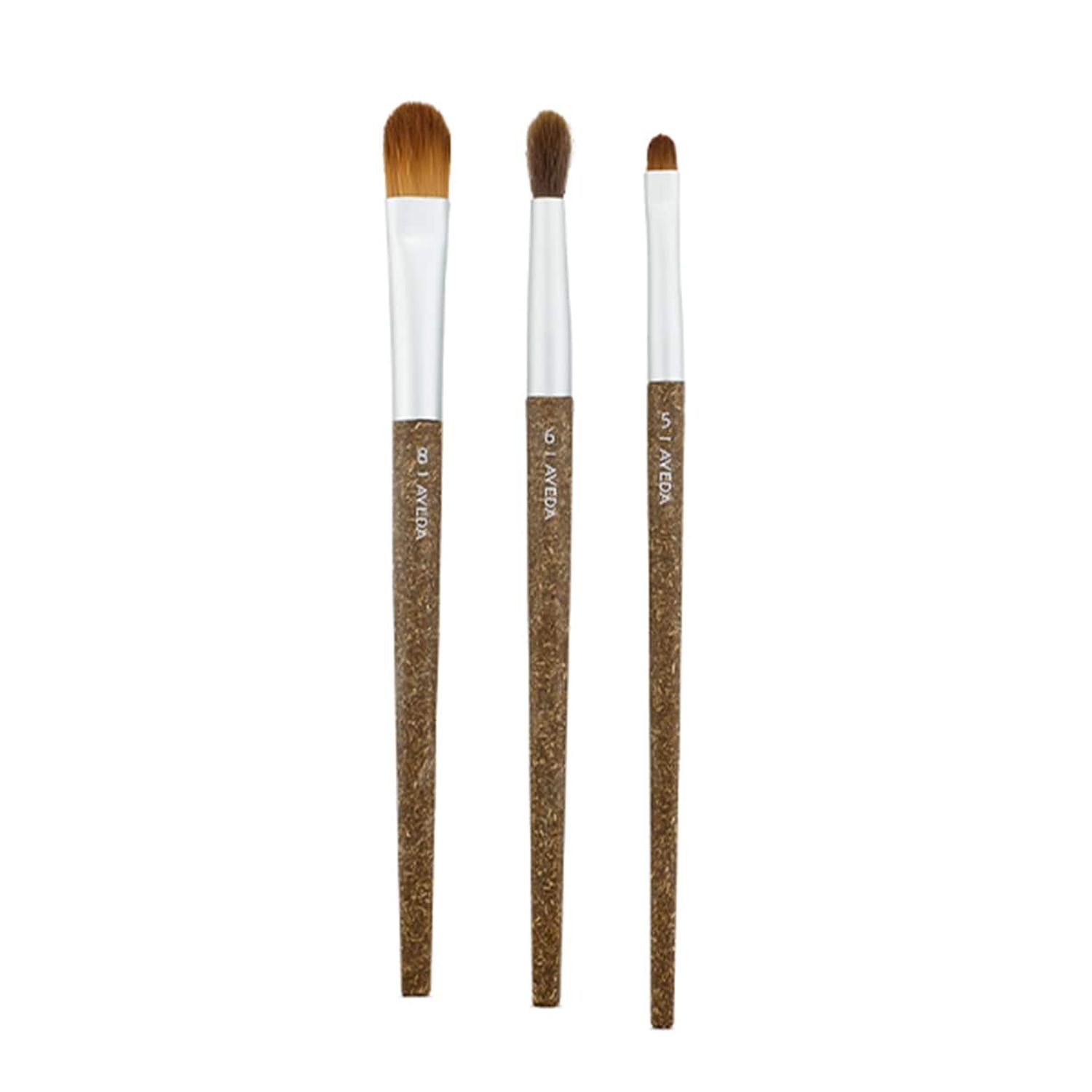 Set pensule Aveda Flash Sticks Special Effect, N5 Eye Smudger, N6 Eye Contour, N8 Complexion fotografia produsului