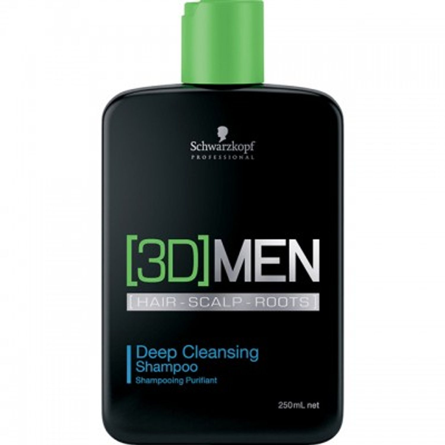 Schwarzkopf [3D]MEN Deep Cleansing, Sampon de curatare, 250 ml fotografia produsului
