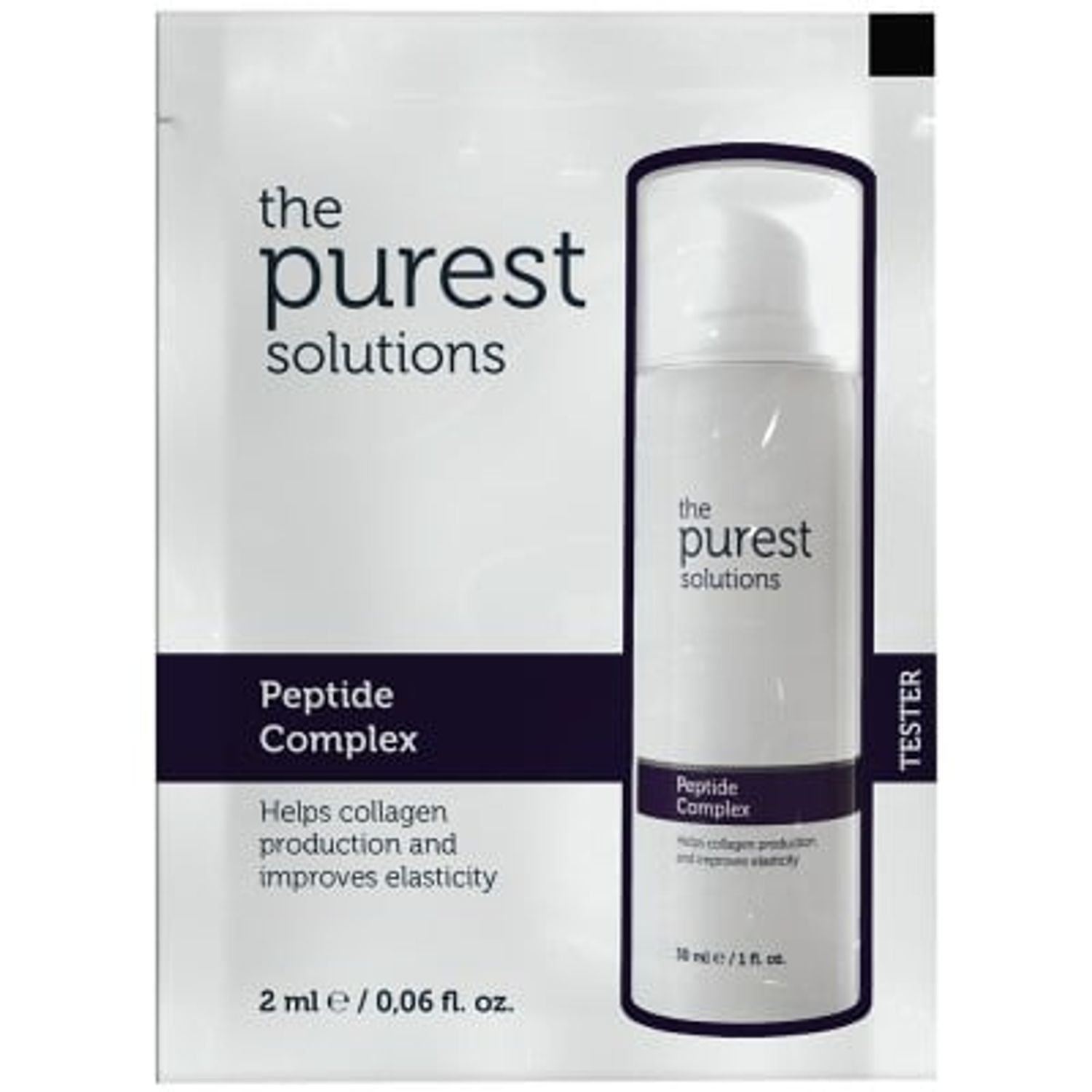The Purest Solutions 2% Peptide Complex Serum, Ser hidratant, 2 ml fotografia produsului