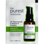 The Purest Solutions 10% Niacinamide & Vitamin B Complex Serum, Ser hidratant, 2 ml fotografia produsului