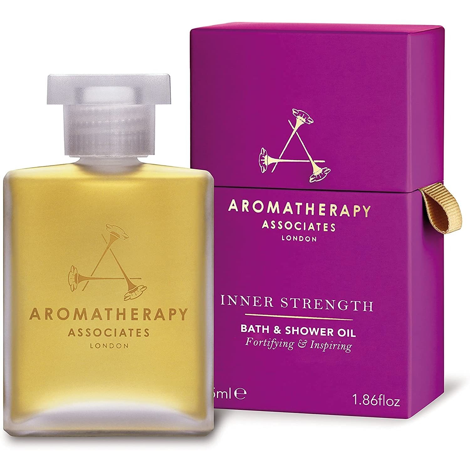 Aromatherapy Associates Inner Strength Bath & Shower Oil, Ulei de corp, 55 ml Gel de dus fotografia produsului