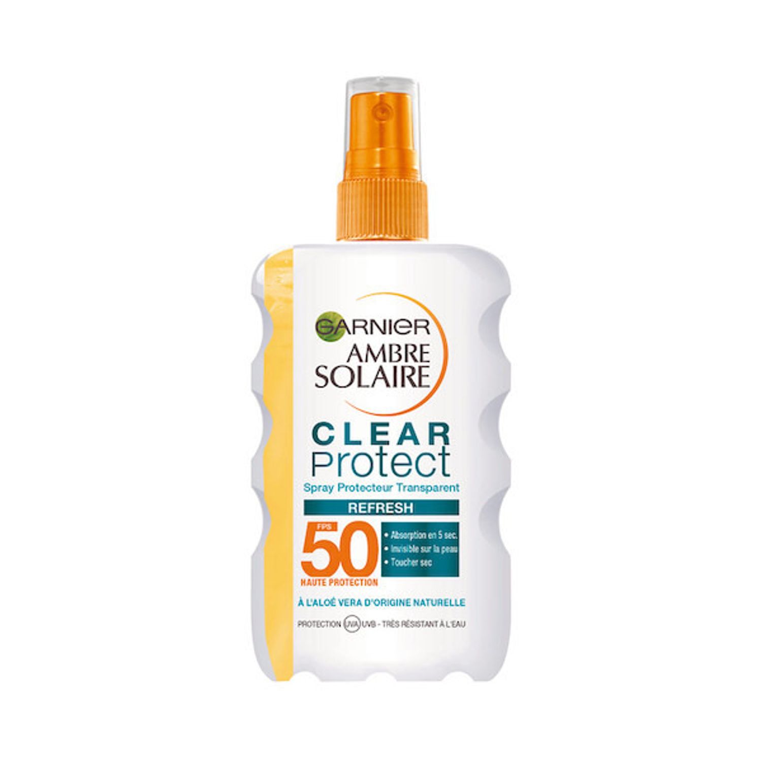 Garnier Ambre Solaire Clear Protect Refresh, Spray pentru corp, SPF 50, 200 ml fotografia produsului