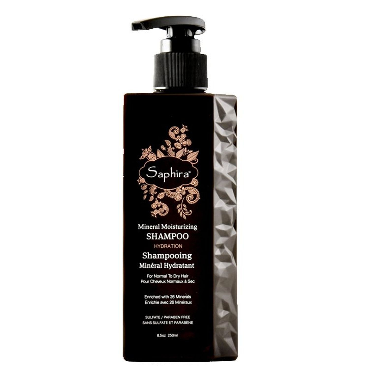 Saphira Keratin Moisturizing Shampoo, Femei, 250 ml fotografia produsului