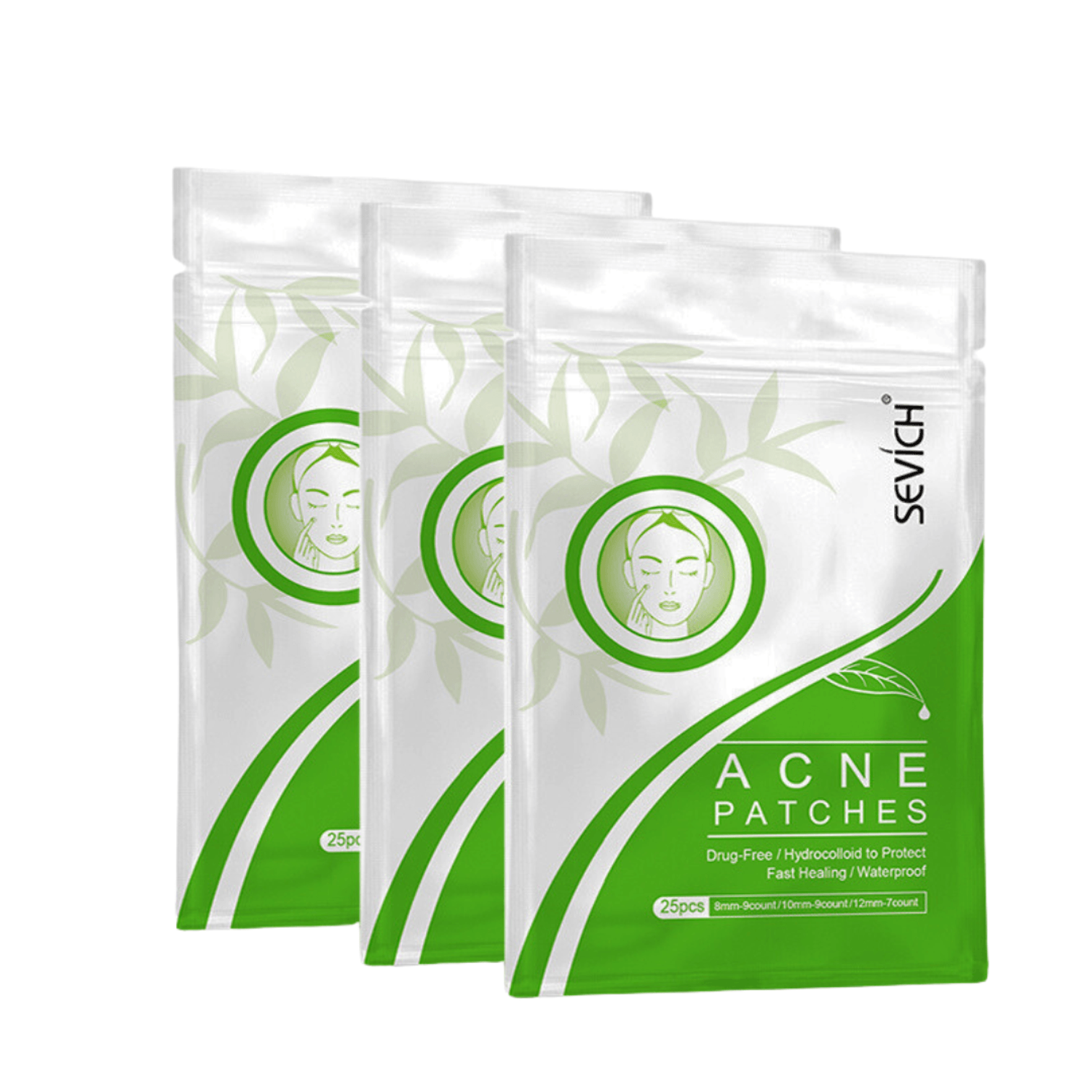 Set Plasturi pentru cosuri, Sevich, 125 buc fotografia produsului View 2 L