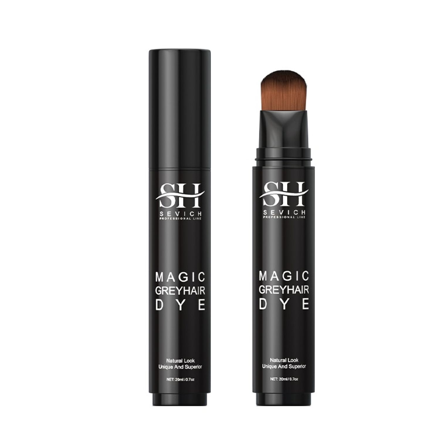 Stick corector, pentru vopsirea firelor de par alb, Magic, Coffee, Sevich, 20ml fotografia produsului View 8 L