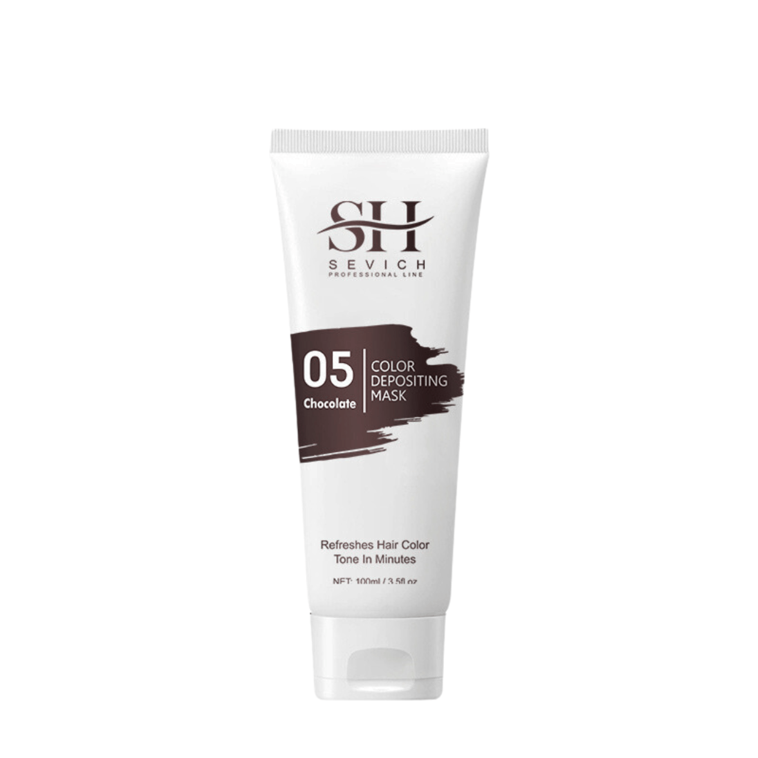 Masca de par coloranta, Efect nuantator, Chocolate, Sevich, 100ml fotografia produsului