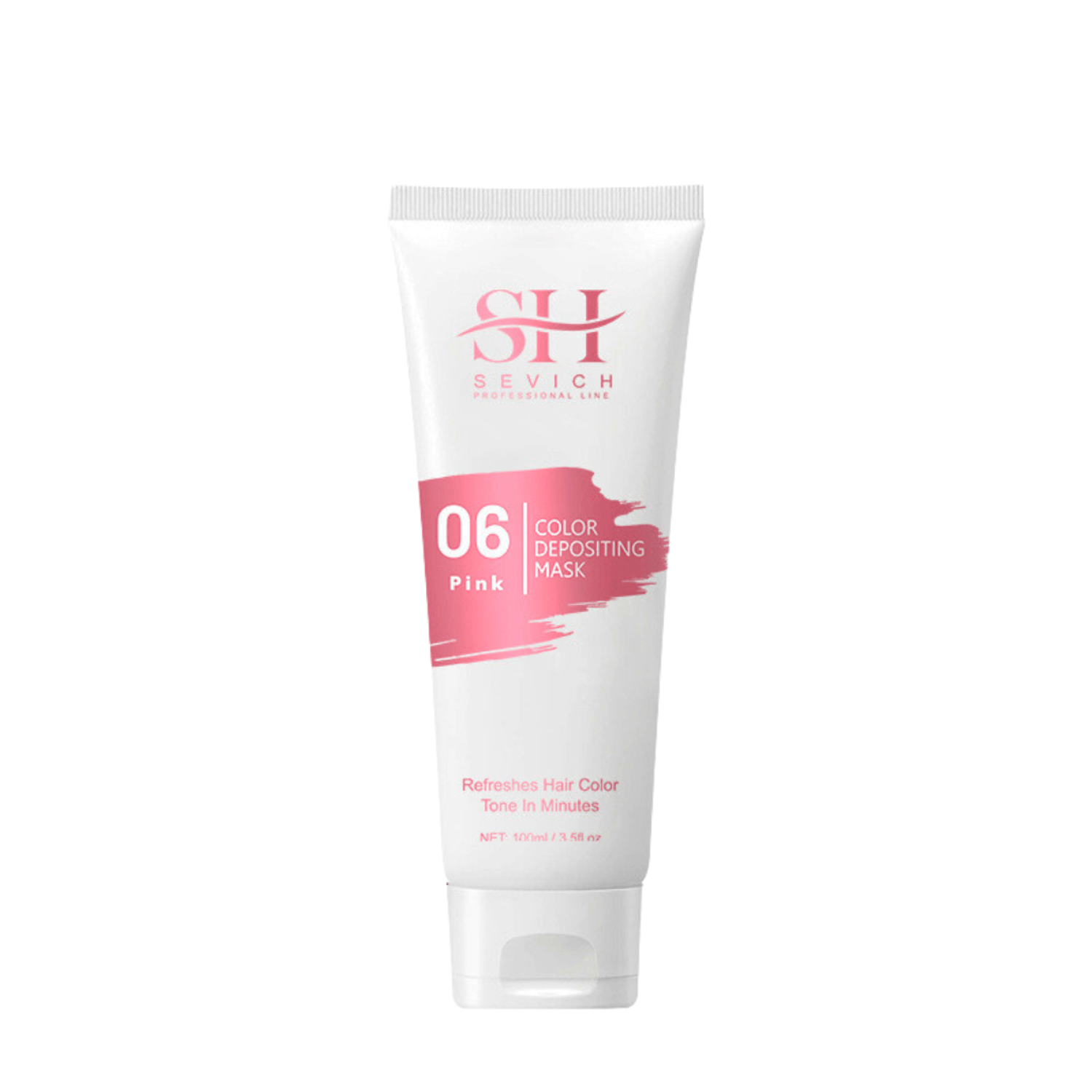 Masca de par coloranta, Efect nuantator, Pink, Sevich, 100ml fotografia produsului